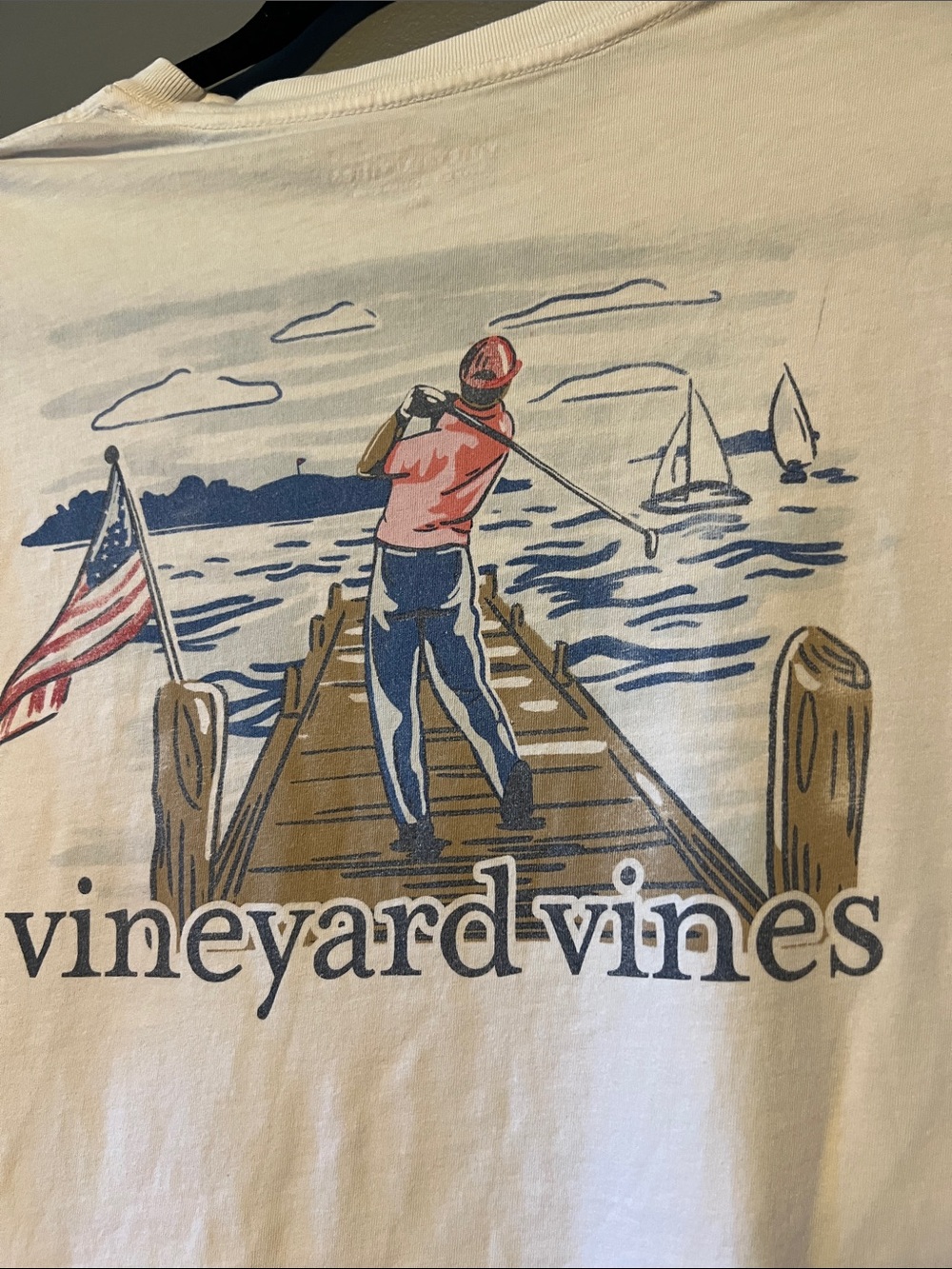 Vineyard Vines Men’s Short-Sleeve Pocket Tee Size Medium